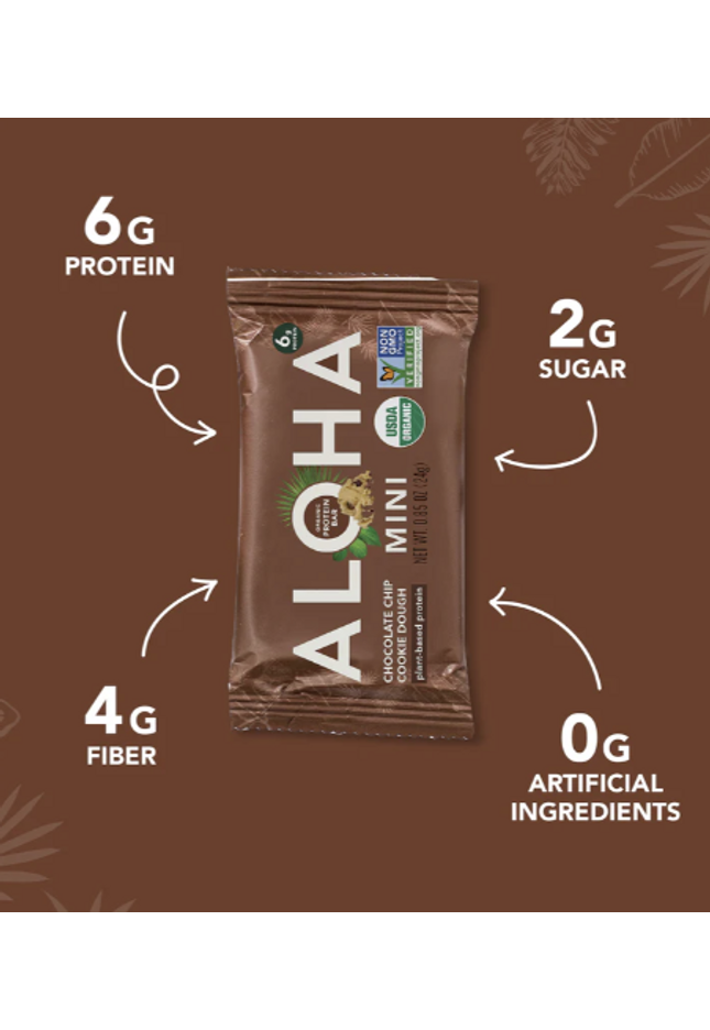 Aloha Mini Bar- Chocolate Chip Cookie Dough