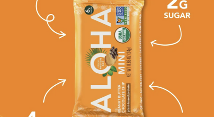 ALOHA Peanut Butter Chocolate Chip Mini