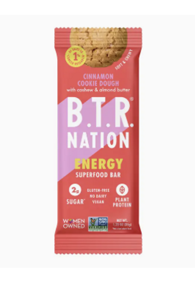 B.T.R Cinnamon Cookie Dough Bar