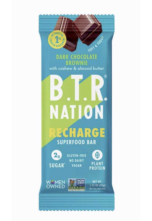 B.T.R Dark Chocolate Brownie Bar