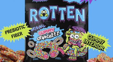 Original Cruncheez Gummy Candy: Gf, Prebiotics, Low Sugar