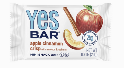 YES Bar Apple Cinnamon Crisp with Almonds & Nuts