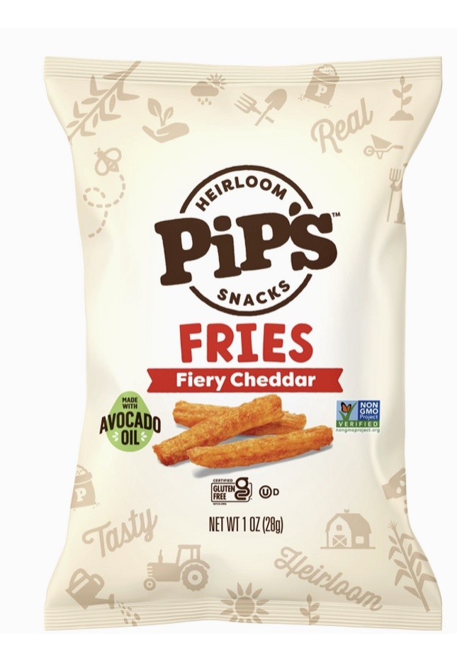 Pip's Fries Fiery Chedder