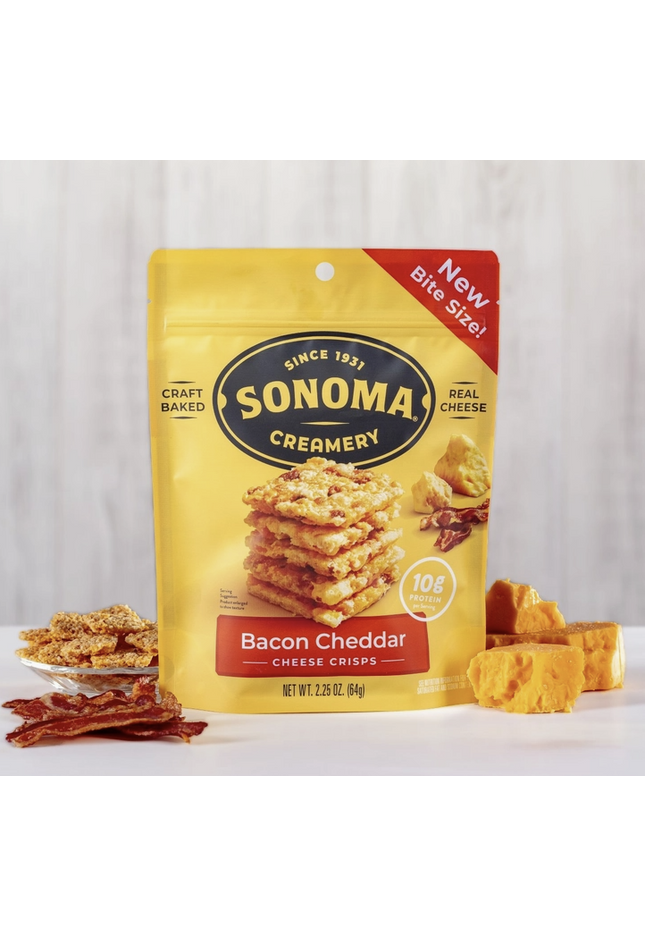 Bacon Chedder Cheese Crisps