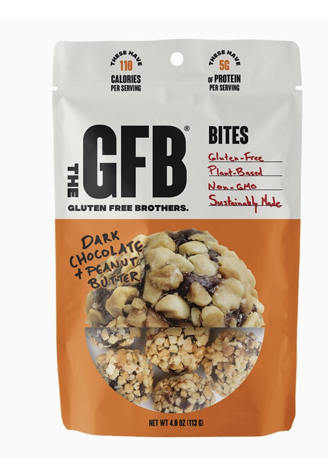 The GFB: Dark Chocolate Peanut Butter Protein Bites