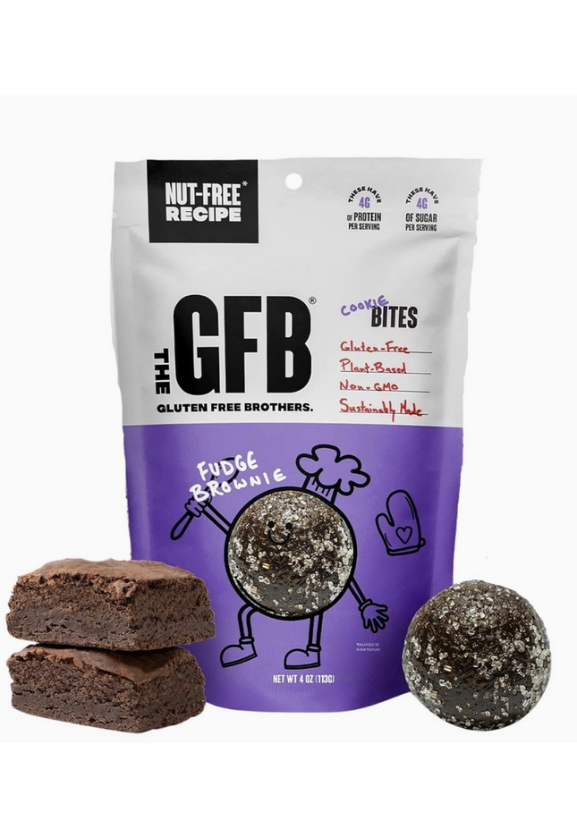 The GFB: Fudge Brownie Cookie Bites (Nut Free)