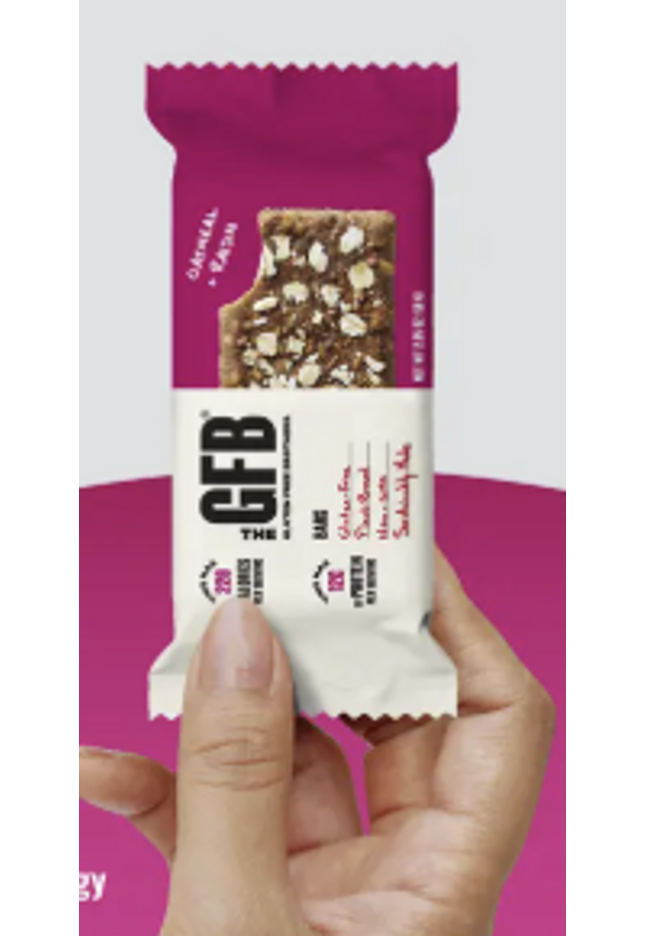 The GFB: Oatmeal Raisin Protein Nutrition Snack Bar