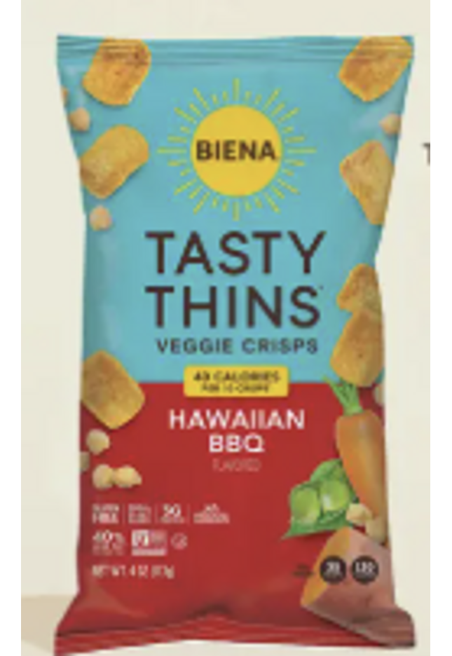 Bienna Hawaiian Bbq Veggie Crisps