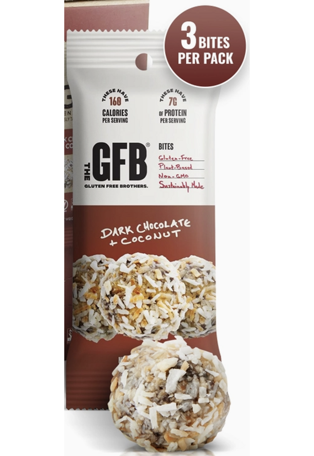 The GFB: Dark Chocolate Coconut Bites