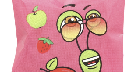 Bob Snail APPLE-STRAWBERRY FRUIT ROLLS (1 pc)