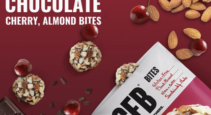 G.F.B. Chocolate Cherry Almond Bites 4 oz