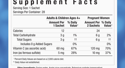 Spatone Natural Liquid Iron Supplement Plus Vit C