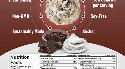 The GFB: Dark Chocolate Coconut Gluten Free Protein Bites