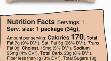 Michel et Augustin Milk Chocolate and Carmel Cookie 1.326 oz