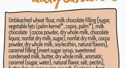 Michel et Augustin Milk Chocolate and Carmel Cookie 1.326 oz